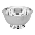 10" Silver Plated Revere Bowl W/ Liner